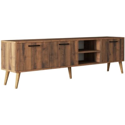 CONCEPT1 Exxen - 1583 Noyer 180 x 53 x 35 - Publicité CONCEPT1 Exxen - 1583 Noyer 180 x 53 x 35 - Publicité