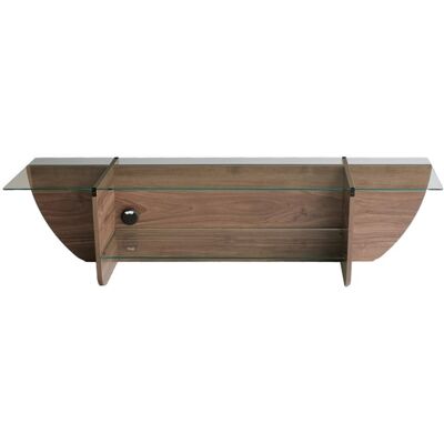 CONCEPT1 Lily TV - Noyer 158 x 40 x 35 - Publicité CONCEPT1 Lily TV - Noyer 158 x 40 x 35 - Publicité