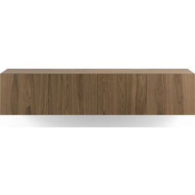 CONCEPT1 Daroca 4P 180cm chêne foncé 180 x 35 x 38cm - Publicité CONCEPT1 Daroca 4P 180cm chêne foncé 180 x 35 x 38cm - Publicité