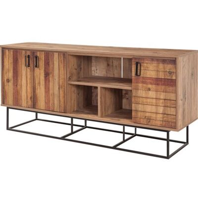 Hanah Home Quantum Medula 751 - Pin Atlantique/Noir Console - Publicité Hanah Home Quantum Medula 751 - Pin Atlantique/Noir Console - Publicité