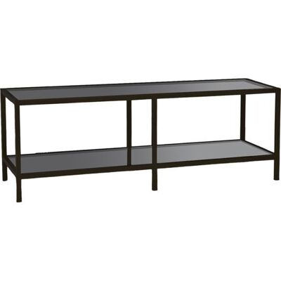CONCEPT1 basique gris foncé noir 130 x 40 x h45 cm - Publicité CONCEPT1 basique gris foncé noir 130 x 40 x h45 cm - Publicité