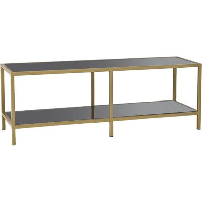 CONCEPT1 basique gris foncé or 130 x 40 x h45 cm - Publicité CONCEPT1 basique gris foncé or 130 x 40 x h45 cm - Publicité