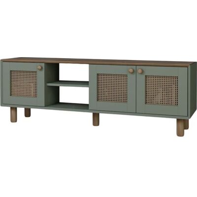 CONCEPT1 Boheme 1600-142 vert 160 x 40 x h56 cm - Publicité CONCEPT1 Boheme 1600-142 vert 160 x 40 x h56 cm - Publicité
