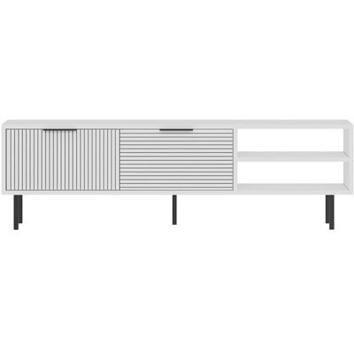 CONCEPT1 Venus blanc 150 x 30 x h45 cm - Publicité CONCEPT1 Venus blanc 150 x 30 x h45 cm - Publicité