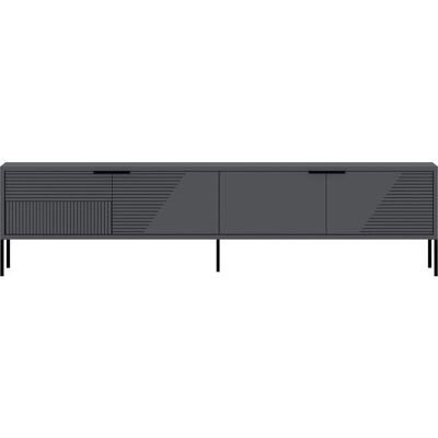 CONCEPT1 Dore anthracite 180 x 30 x h45 cm - Publicité CONCEPT1 Dore anthracite 180 x 30 x h45 cm - Publicité