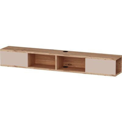 CONCEPT1 Mayer pin atlantique beige 140 x 22 x h19,6 cm - Publicité CONCEPT1 Mayer pin atlantique beige 140 x 22 x h19,6 cm - Publicité