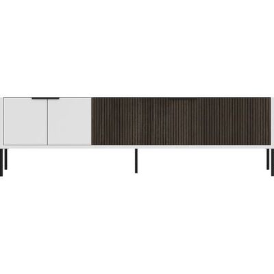 CONCEPT1 Noah blanc noyer 150 x 30 x h45 cm - Publicité CONCEPT1 Noah blanc noyer 150 x 30 x h45 cm - Publicité
