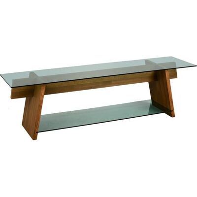 CONCEPT1 Tv202 vert noyer 158 x 40 x h45 cm - Publicité CONCEPT1 Tv202 vert noyer 158 x 40 x h45 cm - Publicité