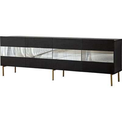 CONCEPT1 Leon or fume 180 x 35 x h59 cm - Publicité CONCEPT1 Leon or fume 180 x 35 x h59 cm - Publicité