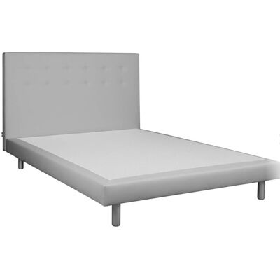 CONCEPT1 Cannes 160x200cm gris clair - Publicité CONCEPT1 Cannes 160x200cm gris clair - Publicité