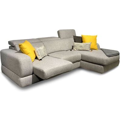 CONCEPT1 White angle droit tissu gris - Publicité CONCEPT1 White angle droit tissu gris - Publicité