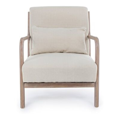 CONCEPT1 Ancilla beige et bois - Publicité CONCEPT1 Ancilla beige et bois - Publicité