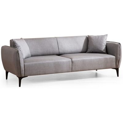 Canapé 3 places Atelier del Sofa Maurice - Gris - Publicité Canapé 3 places Atelier del Sofa Maurice - Gris - Publicité