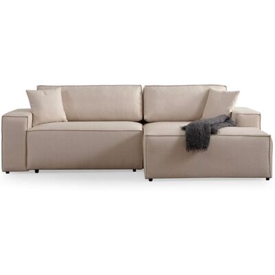 MUEBLES Altadena 580 - Canapé d'angle modulable - Marron clair - Publicité MUEBLES Altadena 580 - Canapé d'angle modulable - Marron clair - Publicité