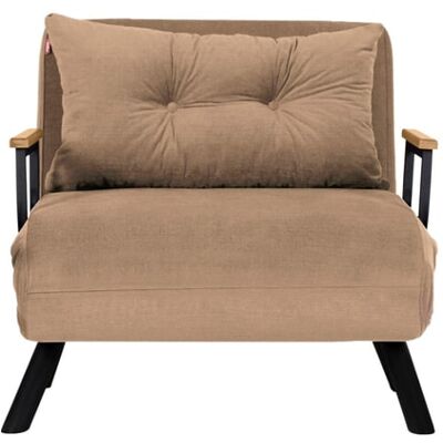 Atelier del Sofa Sando Simple Brun Clair - Canapé-Lit - Publicité Atelier del Sofa Sando Simple Brun Clair - Canapé-Lit - Publicité