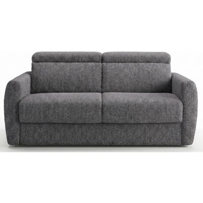 CONCEPT1 Alba anthracite 3 places 140x195 (H21 35kg/m3) - Publicité CONCEPT1 Alba anthracite 3 places 140x195 (H21 35kg/m3) - Publicité