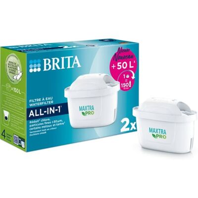 Brita Maxtra Pro All-In-1 - Filtre à eau - Publicité Brita Maxtra Pro All-In-1 - Filtre à eau - Publicité
