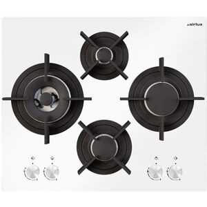 Airlux AV685HWH - Table de cuisson à gaz avec 4 foyers - Publicité Airlux AV685HWH - Table de cuisson à gaz avec 4 foyers - Publicité