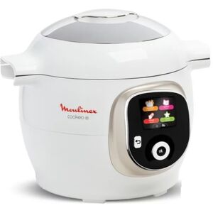 MOULINEX COOKEO+ 180 recettes 6L Blanc Silver CE85BA10