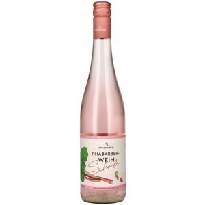 Katlenburger Rhabarber Wein Schorle 5% Vol. 0,75l - Publicité Katlenburger Rhabarber Wein Schorle 5% Vol. 0,75l - Publicité
