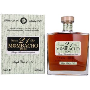 Mombacho Ron 21 Years Old Sherry Wood Finish 40% Vol. 0,7l en boîte cadeau - Publicité Mombacho Ron 21 Years Old Sherry Wood Finish 40% Vol. 0,7l en boîte cadeau - Publicité