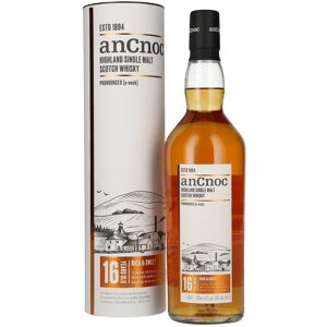 Ancnoc Whisky single malt écossais de 16 ans - Whisky - Publicité Ancnoc Whisky single malt écossais de 16 ans - Whisky - Publicité