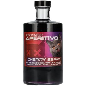 BÖSER KATER Aperitif Cherry Berry Change de Couleur 15% Vol. 0,5L - Publicité BÖSER KATER Aperitif Cherry Berry Change de Couleur 15% Vol. 0,5L - Publicité