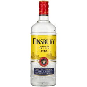 Finsbury London Dry Gin - Herbes Agrumes - 37,5% - 0,7L - Publicité Finsbury London Dry Gin - Herbes Agrumes - 37,5% - 0,7L - Publicité