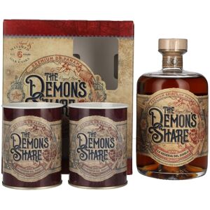 Le rhum Demon's Share The Demon's Share 6 Years Old Spirit Drink 40% Vol. 0,7l en boîte cadeau avec 2 Dosen The Demon's Share - Publicité Le rhum Demon's Share The Demon's Share 6 Years Old Spirit Drink 40% Vol. 0,7l en boîte cadeau avec 2 Dosen The Demon's Share - Publicité