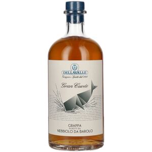 Grappa Dellavalle Dellavalle GRAPPA NEBBIOLO DA BAROLO Gran Cuvée 42% Vol. 0,7l - Publicité Grappa Dellavalle Dellavalle GRAPPA NEBBIOLO DA BAROLO Gran Cuvée 42% Vol. 0,7l - Publicité