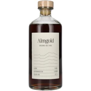 Alpengold Almgold Alpenkräuter Likör 26,6% Vol. 0,7l - Publicité Alpengold Almgold Alpenkräuter Likör 26,6% Vol. 0,7l - Publicité