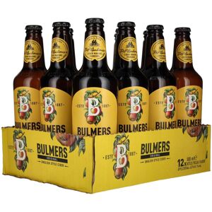 Cidre Style Anglais Bulmers - Cidre Classique 4,5% - Lot de 12x0,5L - Publicité Cidre Style Anglais Bulmers - Cidre Classique 4,5% - Lot de 12x0,5L - Publicité