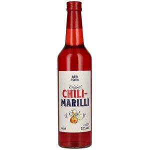 Bertoni Original Chili-Marilli Likör 22% Vol. 0,7l - Publicité Bertoni Original Chili-Marilli Likör 22% Vol. 0,7l - Publicité