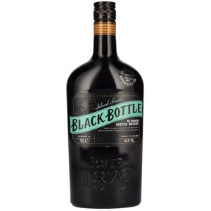 Black Bottle ISLAND SMOKE Blended Scotch Whisky 46,3% Vol. 0,7l - Publicité Black Bottle ISLAND SMOKE Blended Scotch Whisky 46,3% Vol. 0,7l - Publicité