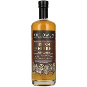 KILLOWEN Rum & Raisin Irish Single Malt - Whisky - Publicité KILLOWEN Rum & Raisin Irish Single Malt - Whisky - Publicité