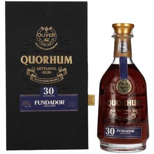 Ron Quorhum 30 Aniversario FUNDADOR Special Edition 42% Vol. 0,7l en boîte cadeau - Publicité Ron Quorhum 30 Aniversario FUNDADOR Special Edition 42% Vol. 0,7l en boîte cadeau - Publicité