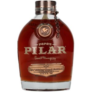 Papa's Pilar Rum Papa's Pilar RYE WHISKEY BARREL 86 Proof Rum 43% Vol. 0,7l - Publicité Papa's Pilar Rum Papa's Pilar RYE WHISKEY BARREL 86 Proof Rum 43% Vol. 0,7l - Publicité