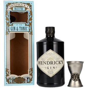 Gin Hendrick's Hendrick's Gin 41,4% Vol. 0,7l en boîte cadeau avec Messbecher - Publicité Gin Hendrick's Hendrick's Gin 41,4% Vol. 0,7l en boîte cadeau avec Messbecher - Publicité
