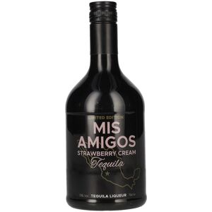 Mis Amigos Strawberry Cream Tequila Limited Edition 15% Vol. 0,7l - Publicité Mis Amigos Strawberry Cream Tequila Limited Edition 15% Vol. 0,7l - Publicité