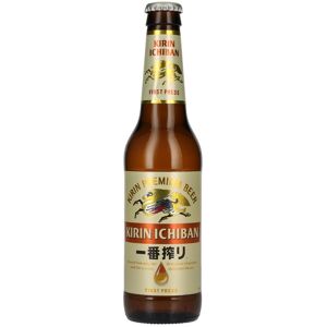 KIRIN ICHIBAN Japan's Premium Beer 5% Vol. 0,33l - Publicité KIRIN ICHIBAN Japan's Premium Beer 5% Vol. 0,33l - Publicité