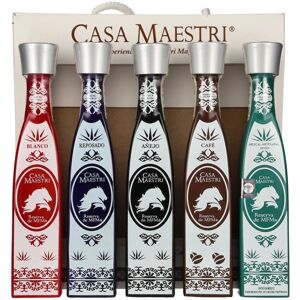 Casa Maestri MFM Tequila Gift Set 40% Vol. 5x0,1l - Publicité Casa Maestri MFM Tequila Gift Set 40% Vol. 5x0,1l - Publicité