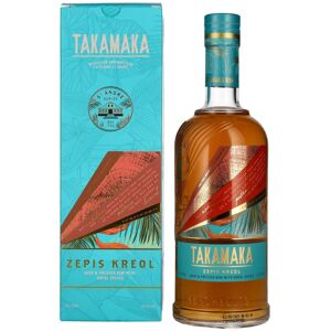 Rhum Takamaka Takamaka ZEPIS KREOL Rum 43% Vol. 0,7l en boîte cadeau - Publicité Rhum Takamaka Takamaka ZEPIS KREOL Rum 43% Vol. 0,7l en boîte cadeau - Publicité