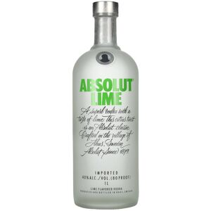 Absolut Vodka Absolut LIME Flavored Vodka 40% Vol. 1l - Publicité Absolut Vodka Absolut LIME Flavored Vodka 40% Vol. 1l - Publicité