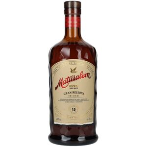 Ron Matusalem 15 Solera Gran Reserva Rum 40% Vol. 0,7l - Publicité Ron Matusalem 15 Solera Gran Reserva Rum 40% Vol. 0,7l - Publicité