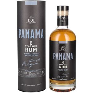 1731 Fine & Rare PANAMA 6 Years Old Single Origin Rum 46% Vol. 0,7l en boîte cadeau - Publicité 1731 Fine & Rare PANAMA 6 Years Old Single Origin Rum 46% Vol. 0,7l en boîte cadeau - Publicité