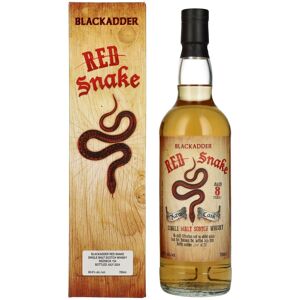 Blackadder 8 Years Old RED SNAKE Raw Cask Single Malt Scotch Whisky 60,6% Vol. 0,7l en boîte cadeau - Publicité Blackadder 8 Years Old RED SNAKE Raw Cask Single Malt Scotch Whisky 60,6% Vol. 0,7l en boîte cadeau - Publicité