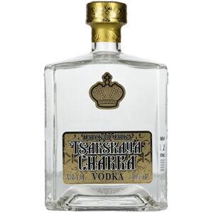 Tcharka Tsarskaya Charka GOLD Vodka - 40% Vol. - 1l - Publicité Tcharka Tsarskaya Charka GOLD Vodka - 40% Vol. - 1l - Publicité