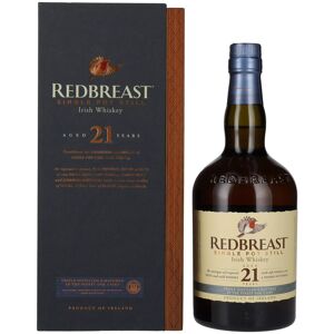Redbreast 21 Years Old Single Pot Still Irish Whiskey 46% Vol. 0,7l in Holzkiste - Publicité Redbreast 21 Years Old Single Pot Still Irish Whiskey 46% Vol. 0,7l in Holzkiste - Publicité