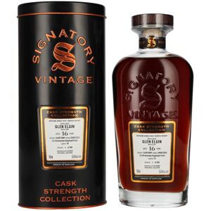 Signatory Vintage GLEN ELGIN 16 Years Old Cask Strength Collection #10 2009 53,6% Vol. 0,7l in Tinbox - Publicité Signatory Vintage GLEN ELGIN 16 Years Old Cask Strength Collection #10 2009 53,6% Vol. 0,7l in Tinbox - Publicité