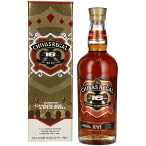 Chivas Regal 16 Years Old CHARLES LECLERC Blended Scotch Whisky Limited Edition 40% Vol. 0,7l en boîte cadeau - Publicité Chivas Regal 16 Years Old CHARLES LECLERC Blended Scotch Whisky Limited Edition 40% Vol. 0,7l en boîte cadeau - Publicité